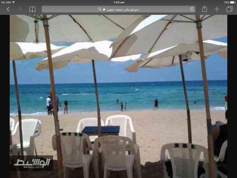 Cozy New 2 Bd Amazing Beach View Next To Hilton Hotel Family Only !العائلات فقط Alexandria Exterior photo
